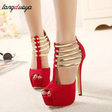 Platform Peep Toe