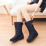 mid-calf snow boot