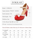 Eokkar  Patent Leather Pumps