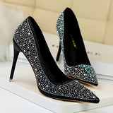 Crystal High Heels