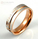 1 Piece!!! Stainless Steel Wedding Rings Band