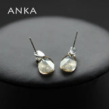 Water Drop Crystal Earrings