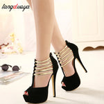 Platform Peep Toe