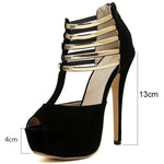 Platform Peep Toe