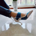 l Hollow Breathable   Mesh Pointed Toe