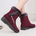 Plus Size Winter Boots Women Warm Plush Women Shoes Winter Women Boots Zipper Women's Winter Boots Female Shoes Zapatos De Mujer