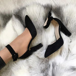 Pointed Toe Ankle Strap