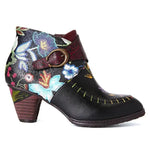 Johnature Round Toe Mixed Colors with Flowers