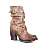 Buckle Strap Toe Boots