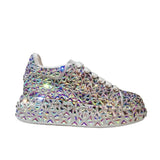 Platform Sneakers  Rhinestone