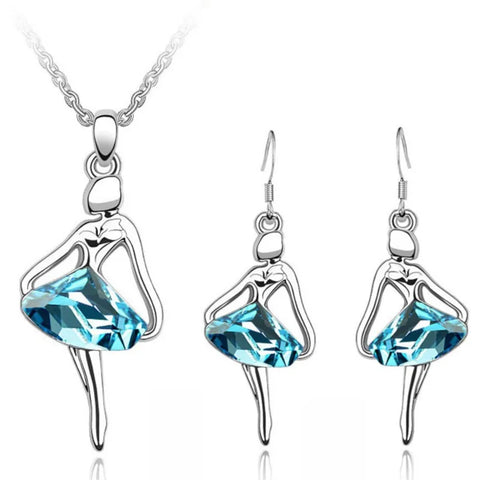 Bal set dancing angle girl Crystal Pendant