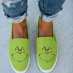 Cartoon anime flat shoes