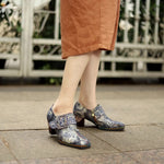 Retro Bohemian Ankle Pumps