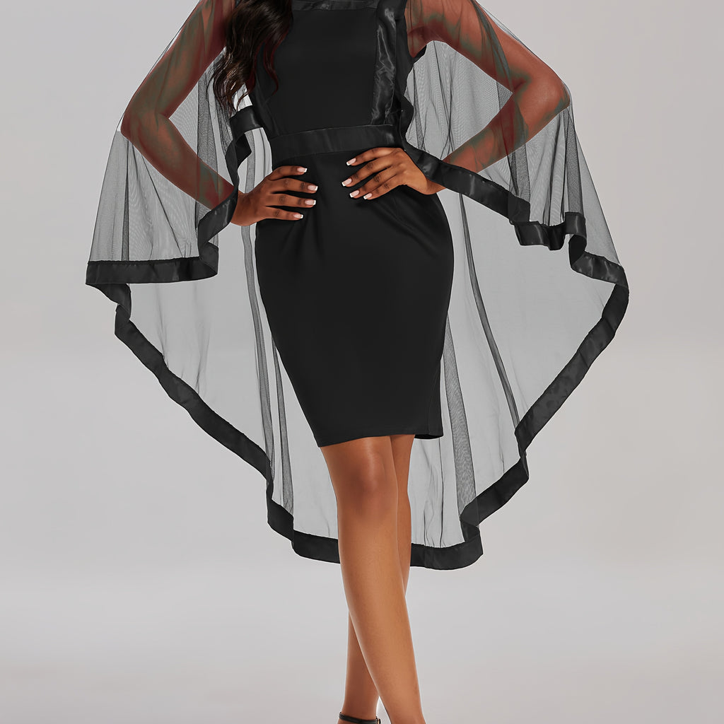 1pc Elegant Bodycon Dress for Women