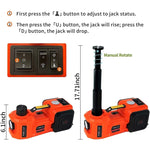 E-HEELP 3 In 1 Electric Car Jack Kit 5Ton 12V Hydraulic Jack