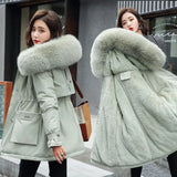 Winter Jacket with Warm Fur Collar