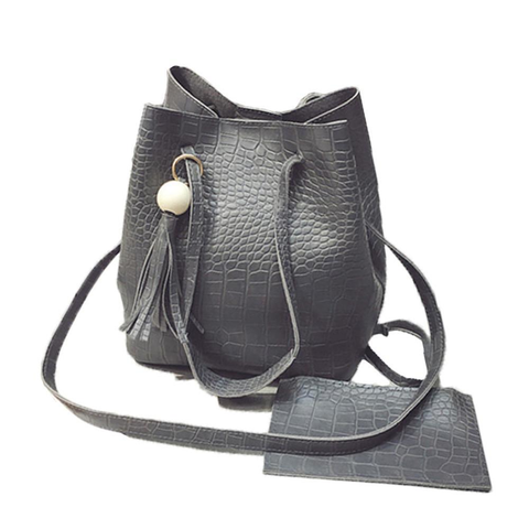 Casual Shoulder Bucket Bag