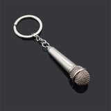 High Quality 2019 New Metal Microphone Keychain