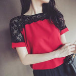 Feminine Chiffon Blouse