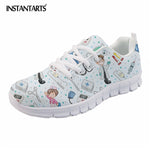 Nurse Sneakers with Cute Cartoon