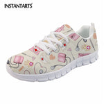 Nurse Sneakers with Cute Cartoon