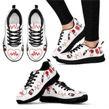 Nurse Sneakers with Cute Cartoon