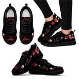 Nurse Sneakers with Cute Cartoon