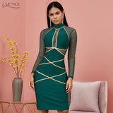 Green with Envy Evening Dress