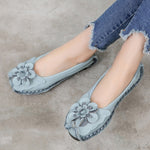 Soft Bottom Genuine Leather Oxford Moccasins