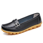 Soft Bottom Genuine Leather Oxford Moccasins