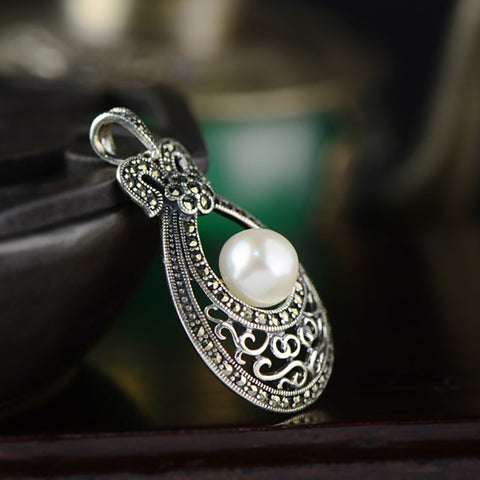 Real Pure 925 Sterling Silver Pendant For Women