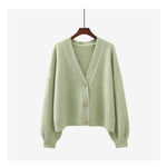 H.SA 2020 Autumn Women Sweater Cardigans Oversize V neck