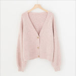 H.SA 2020 Autumn Women Sweater Cardigans Oversize V neck