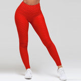 Pink High Waist Fitness Leggings for Women