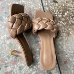 Luxury Summer Low Heel Sandals