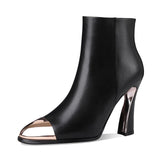 MORAZORA Thick Heels Ankle Boots Holiday Collection