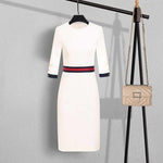 O Neck Formal Business  Pencil Dress