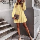 Casual O-neck Summer Shirt Dress