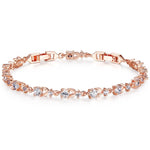 Rose Gold Chain Ling Bracelet for Women