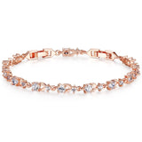 Rose Gold Chain Ling Bracelet for Women