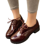 Women's Platform Oxfords