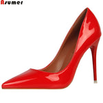 Bonded Leather Elegant Pumps