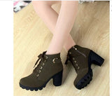 Women Black Punk Boots