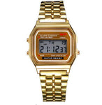 Electronic Digital LED Multifunction Watch for Women