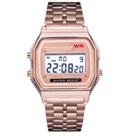 Electronic Digital LED Multifunction Watch for Women